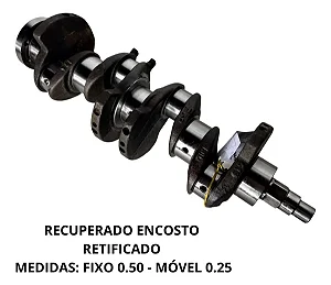 Eixo Virabrequim Corsa Celta 1.0 Recuperado Encosto