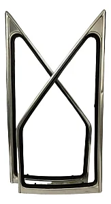 Friso Lateral Do Vidro Escort Quadrado 87/92 Par
