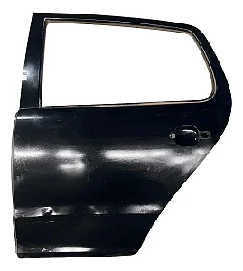 Porta Traseira Esquerda Volkswagen Fox 2003/2009 Detalhes Traseira Motorista Preto