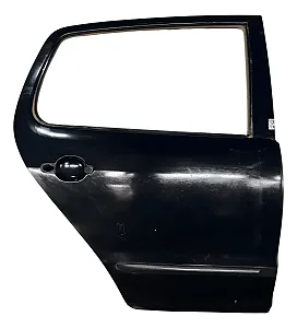Porta Traseira Direita Volkswagen Fox 2003/2009 Traseira Passageiro Preto