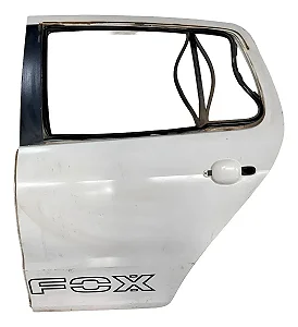 Porta Traseira Esquerda Volkswagen Fox 2003/2009 Traseira Motorista Branco