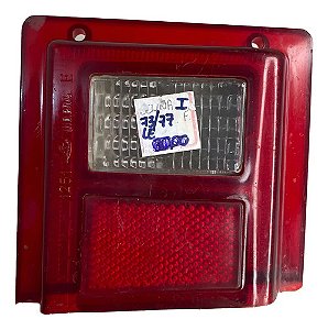 Lente Lanterna Traseira Esquerda Belina 1 1973/1977 Vermelho