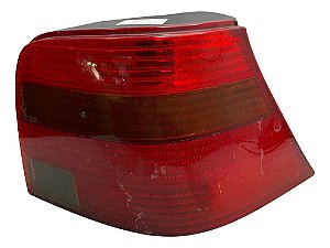 Lanterna Traseira Direita Vw Golf Sapão 99/2000 Direito/passageiro Tricolor