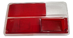 Lente Traseira Esquerda Variant 74/77 Vermelha Moderna Vermelho