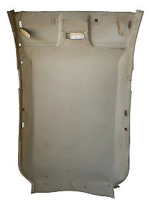 Forro De Teto Fiestão Hatch 2003/2010 Com Furos Alça Teto Cinza