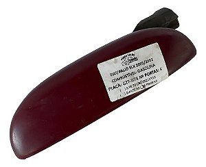 Maçaneta Externa Traseira Esquerda Palio Elx 2002/2002 Vermelho Traseira