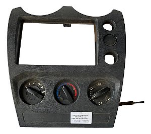 Moldura Comando Da Ventilação Ford Fiesta 2009/2014 Detalhe