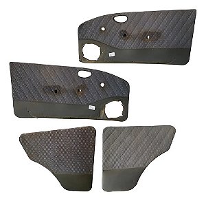 Kit Forros De Porta Fiat Palio 1996/2000 2 Portas Estampado