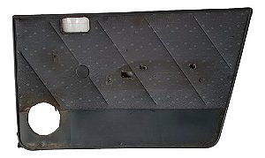 Forro De Porta Dianteiro Carona Uno Mille Smart 2000/2001 Cinza-escuro