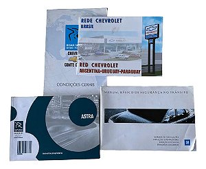 Manual Do Proprietário Gm Astra 2001 Até 2004 Preenchido