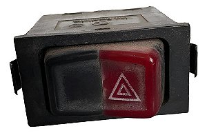Botão Pisca Alerta Gol Parati Saveiro Cl Santana 1987 A 1995 Preto