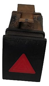 Botão Pisca Alerta Vw Polo 2003 Até 2014 Preto