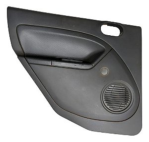 Forro De Porta Traseiro Esquerdo Ford Fiesta 2006 2s65a27407 Preto