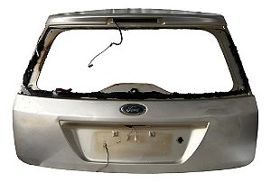 Tampa Traseira Ford Fiesta Hatch 2003/2012 Original Prateado