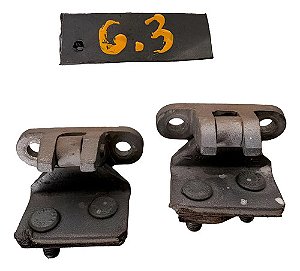 Dobradiças Tampa Traseira Gol G3 Par Original