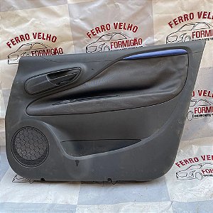 Forro De Porta Fiat Punto 2013 Friso Azul Lado Carona