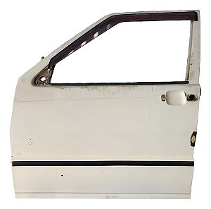 Porta Dianteira Esquerda Fiat Uno Fiorino 95/2002 4 Portas Dianteira Esquerdo Motorista Branco