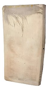 Tampa Traseira Opala 81/92 Branca Pontos De Oxidação Branco