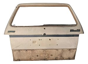 Tampa Traseira Porta-malas Fiat Elba 86/92 Branca Branco