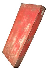 Tampa Traseira Porta-malas Corcel Ii 78/85 Bom Estado Vermelho