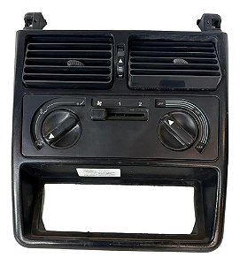 Moldura Painel Central Uno Fiorino 1995/2011 Preto