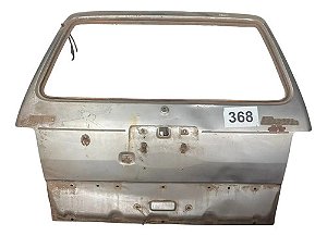 Tampa Traseira Porta Malas Elba 93/95 Detalhes Com Massa Prateado