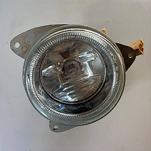 Farol De Milha Esquerdo Ford Ecosport 2003/2007 Lente Vidro Branco