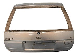 Tampa Traseira Perua Escort Zetec 97/2003 Oxidação Prateado