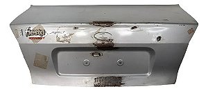 Tampa Traseira Porta Malas Fiesta Sedan 99/2002 Recuperada Prateado