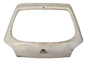 Tampa Traseira Porta Malas Ford Fiesta Hatch 96-2002 Detalhe Branco