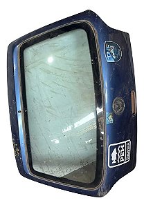 Tampa Traseira Porta Malas Gol G3 99/2005 Furo Maçaneta Azul
