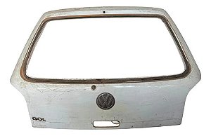 Tampa Traseira Gol G3 99/2005 Furo Limpador E Maçaneta Filé Branco