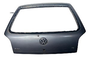 Tampa Porta Malas Gol G3 99/2005 Furos Aerofólio Sem Detalhe Cinza