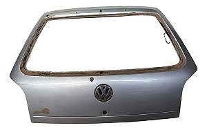 Tampa Traseira Gol G3 99/2005 Sem Retoque Observar Furos Prateado