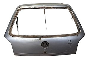 Tampa Traseira Gol G3 99/2005 Observar Furos Sem Retoque Prateado