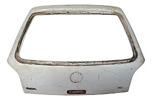 Tampa Traseira Gol G3 99/2005 Furo Maçaneta Repintada Branco