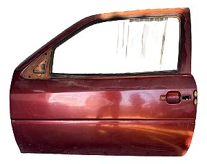 Porta Esquerda Motorista Gol Bola G2 1996 A 1999 2 Portas Dianteira Esquerdo Vermelho