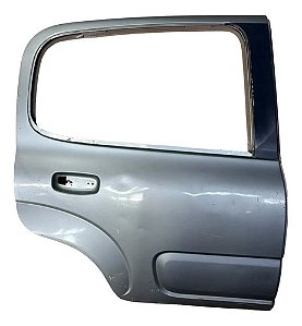 Porta Traseira Direita Carona Uno Vivace 2013/2021 Filé Traseira Direito - Carona Cinza