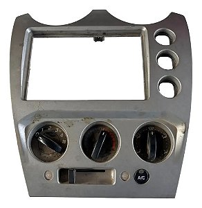 Moldura Com Comando Ar Ventilação Ford Fiesta 2003 A 2014