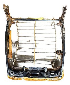 Encosto Banco Carona Gol Bola G2 1995 A 1996 Modelo Largo Preto