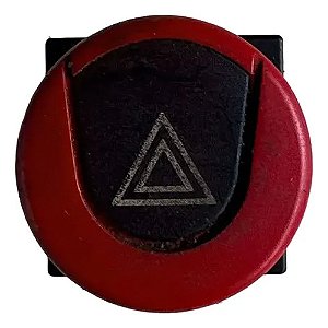 Botão Interruptor Pisca Alerta Peugeot 306 Original Vermelho
