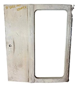 Tampa Traseira Superior Volkswagen Kombi 77/86 Detalhe Branco
