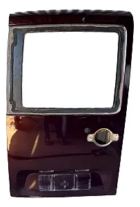 Porta Tampa Traseira Esquerda Doblo 2002/2020 Vermelho