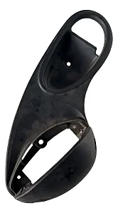 Moldura Maçaneta Interna Direita Palio 1997 A 2007 Preto Dianteira