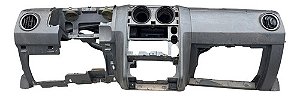 Capa Painel Tabelier Ecosport 2004/2010 Sem Airbag Arranhado Cinza