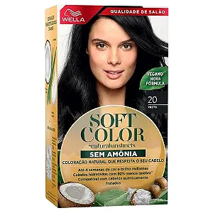 Kit Tintura Soft Color Preto 20