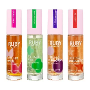 Kit Feelings Collection 4 Fragrâncias 30mL - Ruby Kisses