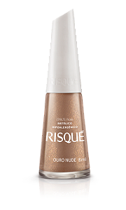 Esmalte Risqué - Ouro Nude