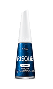 Esmalte Risqué - Hoje sim, amanhã talvez.