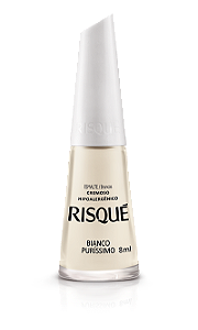 Esmalte Risqué - Bianco Puríssimo